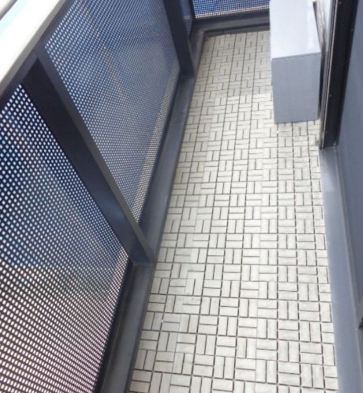 バルコニー　別タイプのお部屋です