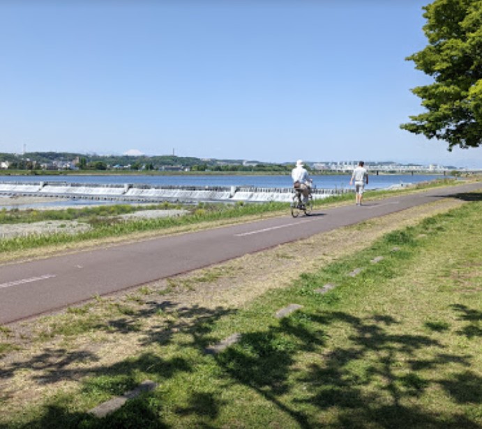 公園　多摩川緑地（公園）まで1260m