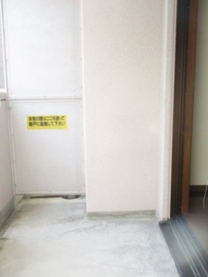 バルコニー　※別部屋の写真です