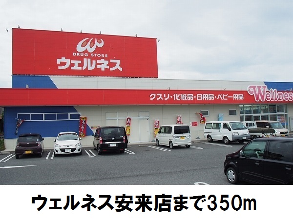 ドラックストア　ウェルネス安来店（ドラッグストア）まで350m