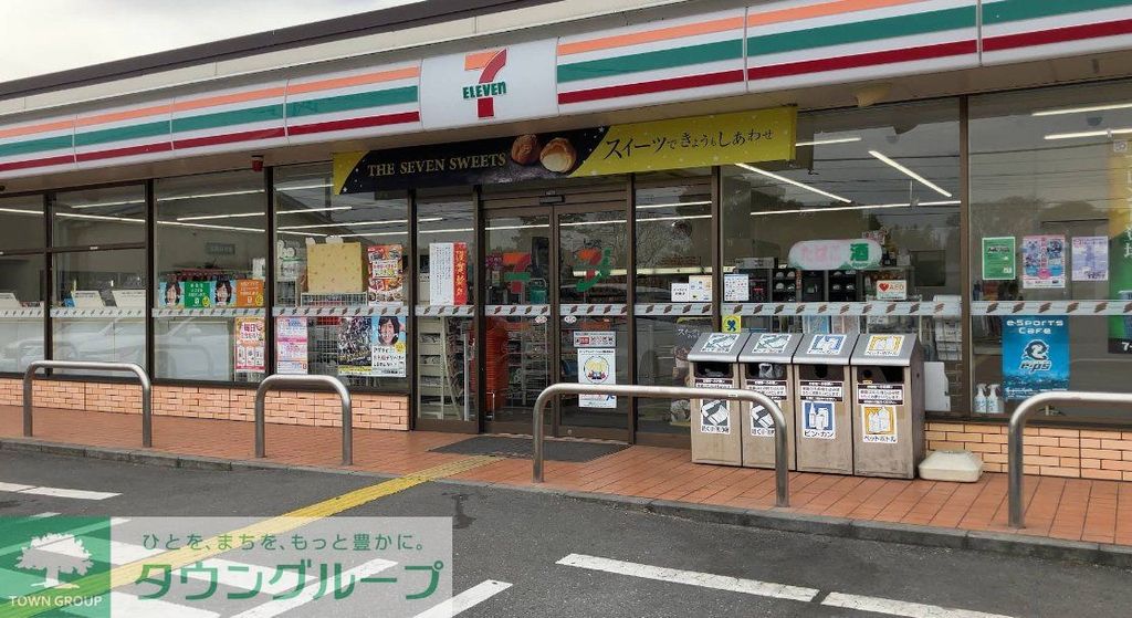 コンビニ　セブンイレブン熊谷弥藤吾店（コンビニ）まで1390m