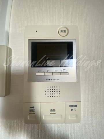 セキュリティ　モニター付きインターホン♪