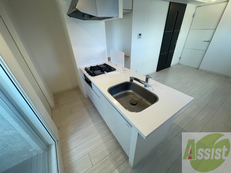 キッチン　キッチンは調理スペースもあり料理がはかどりそうです。