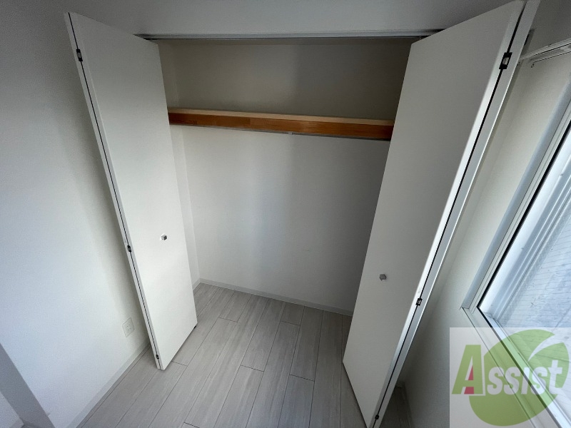 収納　収納もバッチリあるのでお部屋が片付きますよ！