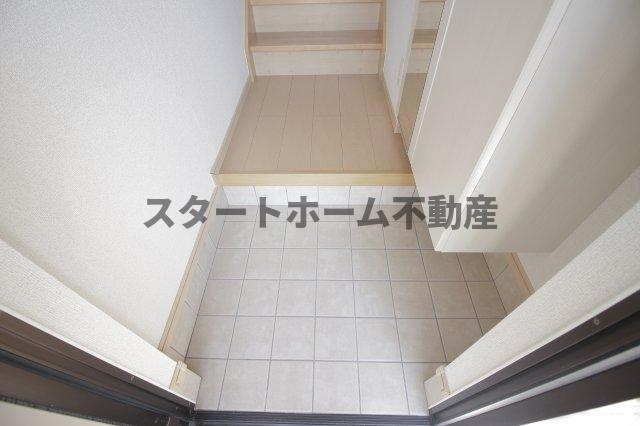 玄関　ゆったりとした玄関です