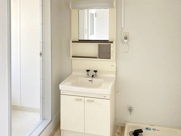 洗面設備　ビレッジハウスの同一物件・同一タイプの間取りの写真です