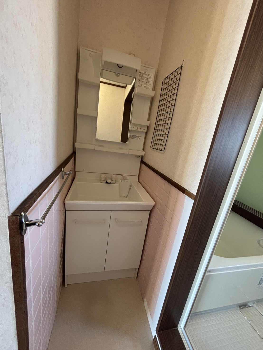 洗面設備　洗面台もあります