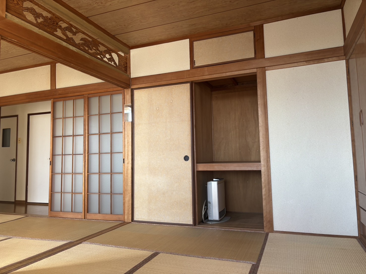 収納　広々収納もあります