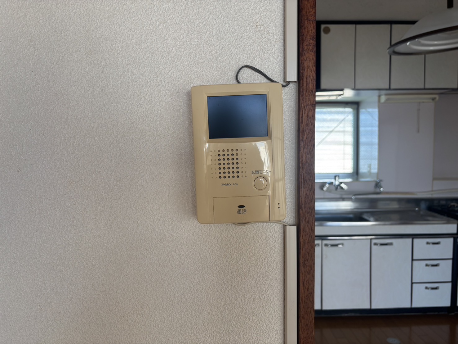 セキュリティ　モニター付きインターホンもあります