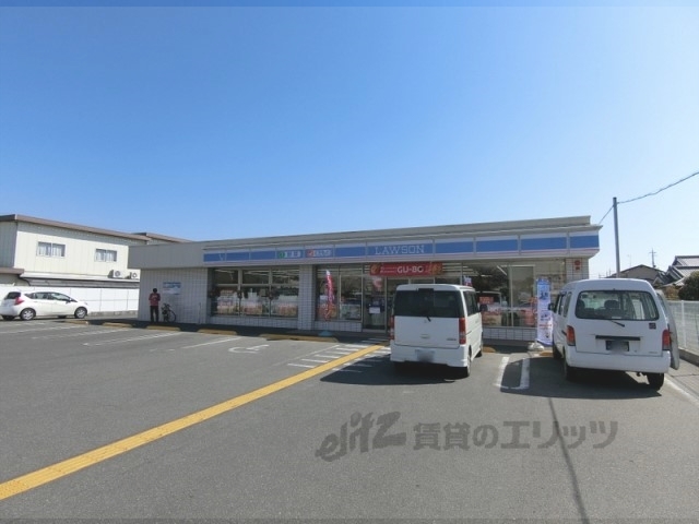 コンビニ　ローソン木津川南後背店（コンビニ）まで100m