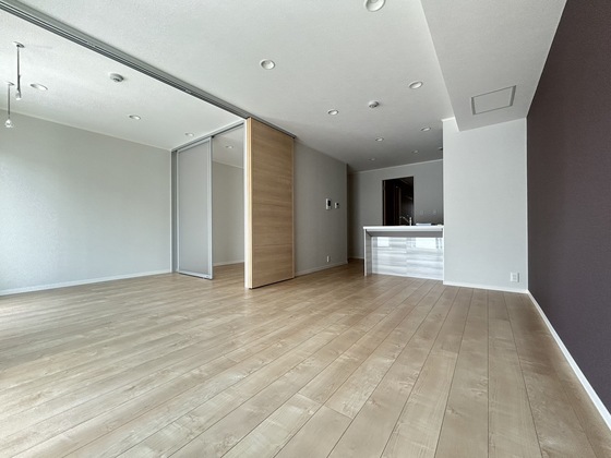 居室・リビング　※別号室の写真です。