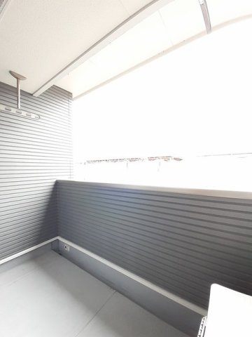 バルコニー　落ち着いた時間を過ごせるバルコニーです