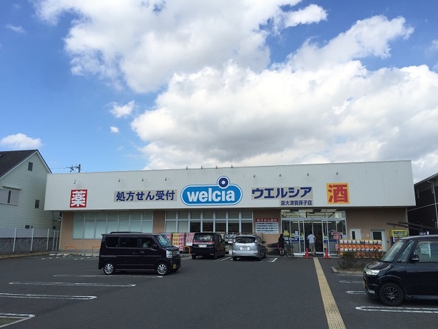 ドラックストア　ウエルシア泉大津我孫子店（ドラッグストア）まで447m