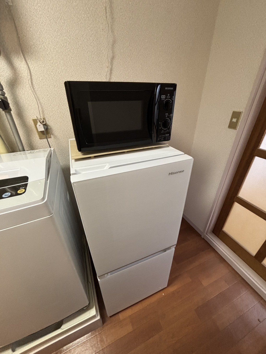 その他設備　家電3点設置済