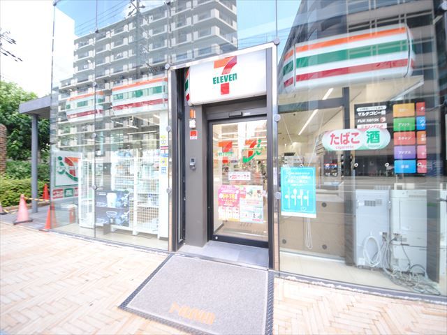 コンビニ　セブンイレブン大阪ブリックビル店（コンビニ）まで517m