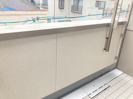 バルコニー　※別部屋の写真です