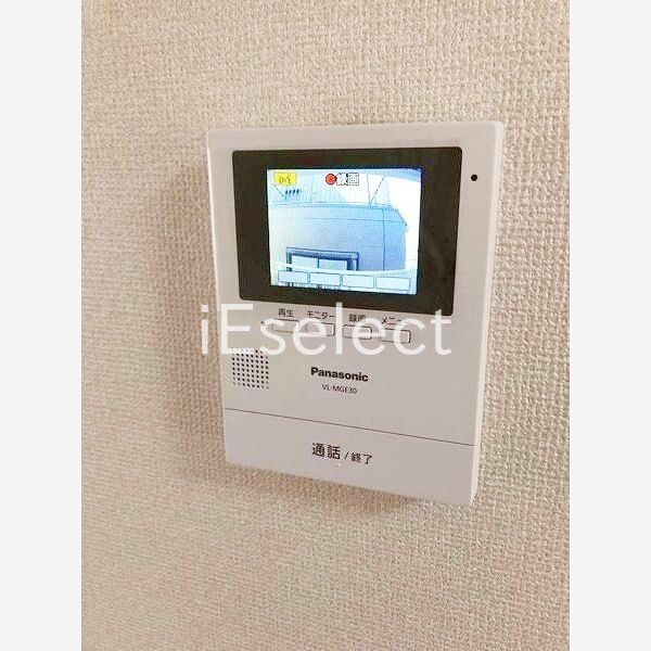 セキュリティ　来訪者が確認できるTVモニターホン