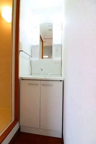洗面設備　同物件別号室のお写真です