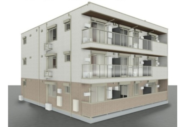 建物外観　現在建築中・先着申込受付中です。