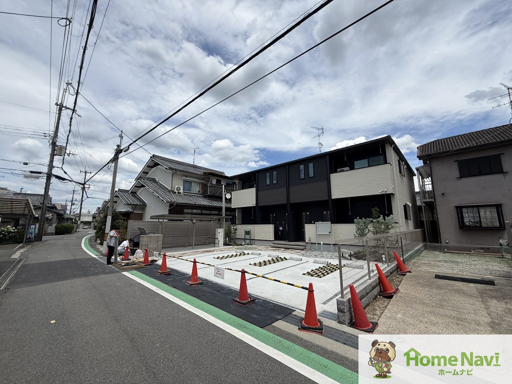 建物外観　完成予想図。　6月下旬完成予定
