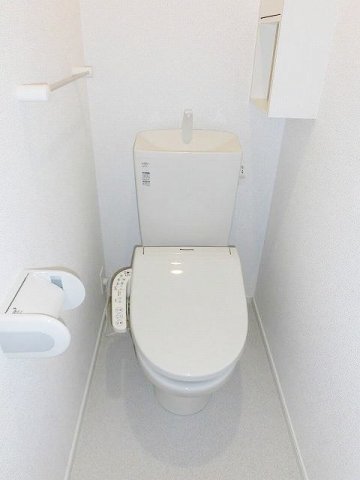 トイレ　ゆったりとした空間のトイレです