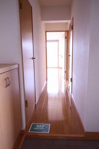 玄関　靴箱の上にお花や写真立てなど飾れます