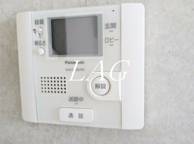 セキュリティ　モニター付インターホンです。