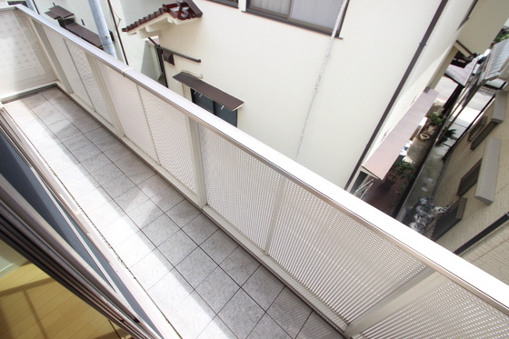 バルコニー　※別部屋の写真です