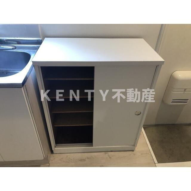 収納　大きなものも収納できそうです