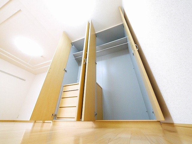 収納　収納のためのスペースです