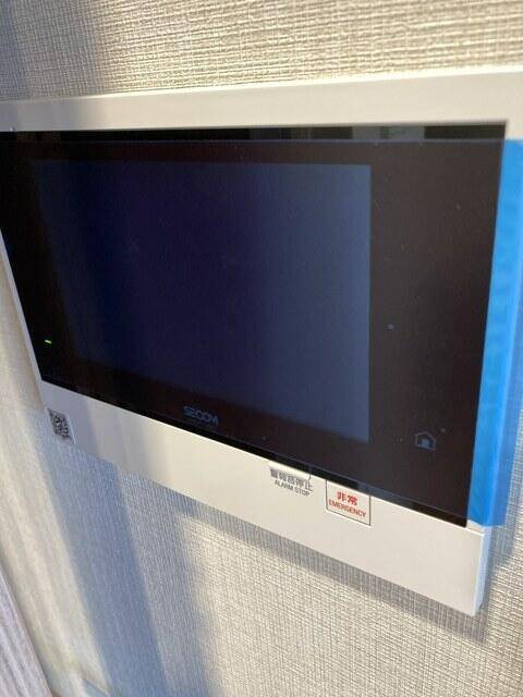 セキュリティ　モニター付きインターホンです
