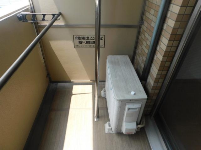 バルコニー　通風良好