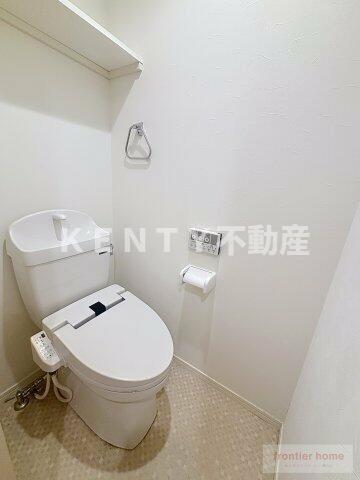 トイレ　ゆったりとした空間のトイレです
