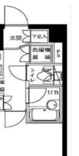 バス・シャワールーム　間取図