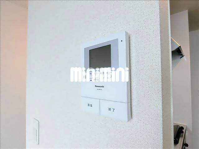 セキュリティ　突然の来客時もＴＶモニターホンでしっかり確認。