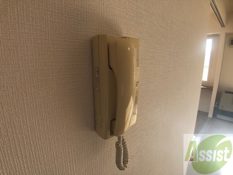 セキュリティ　インターホンは通話ができるので急な訪問があっても安心です