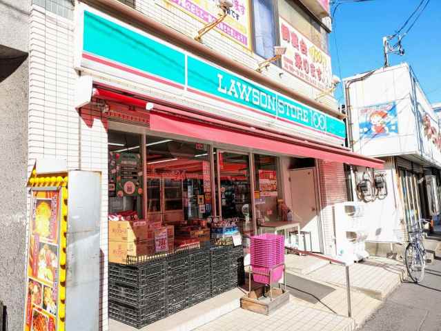 コンビニ　ローソンストア１００原木中山店（コンビニ）まで504m