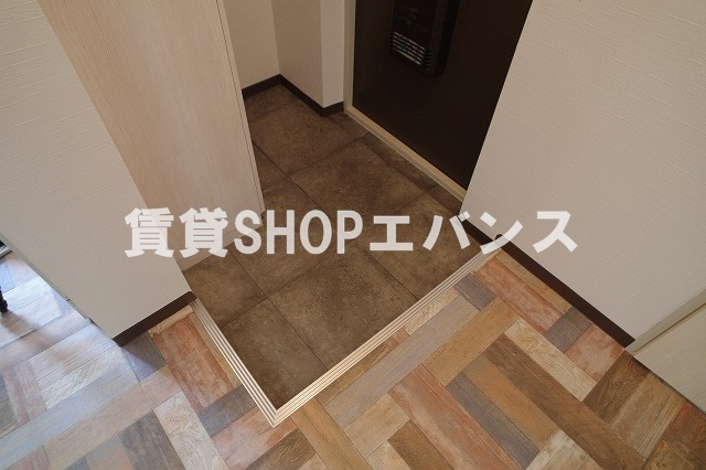 玄関　明るい玄関です