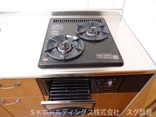 その他　魚焼きグリル付ガスコンロ
