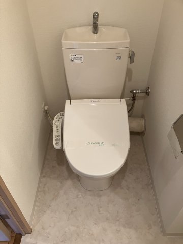 トイレ　ゆったりとした空間のトイレです