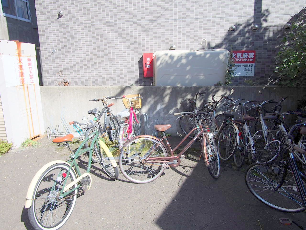 その他共有部分　駐輪場完備しています♪
