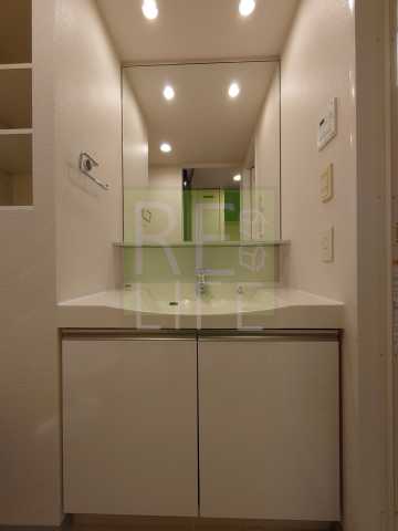 洗面設備　パークアクシス文京ステージ（同タイプ別部屋の写真です）