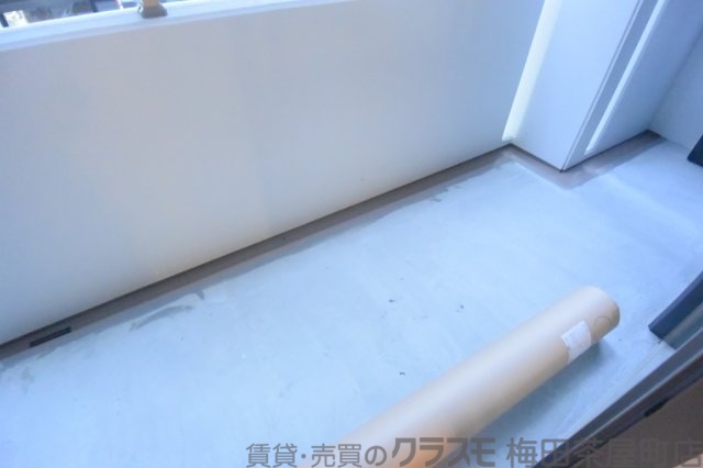 バルコニー　たっぷり干せます