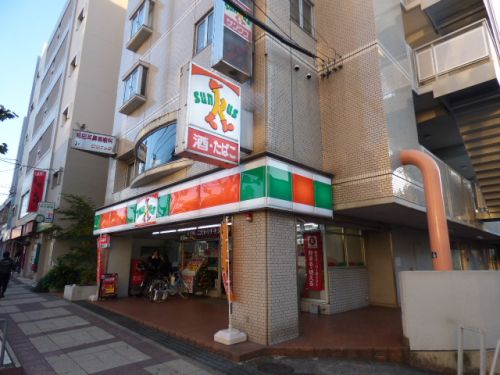 コンビニ　サンクス杁中駅前店（コンビニ）まで160m