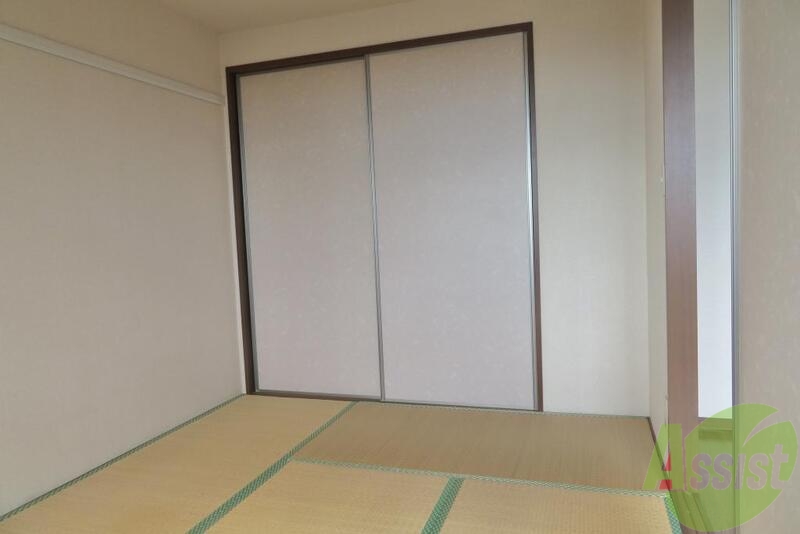 収納　押入収納もしっかりあってたくさん入ります。