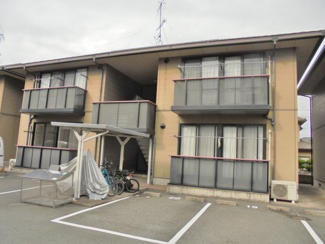 建物外観　メゾンティアラ　B棟・軽量鉄骨造
