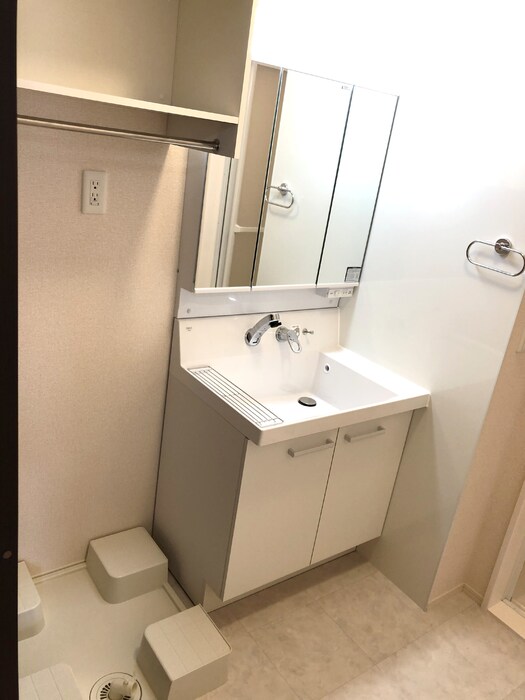 洗面設備　脱衣所、洗濯機置き場