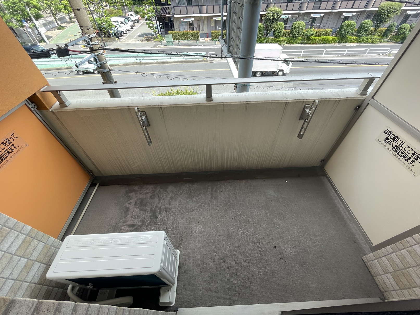 バルコニー　※同物件別号室の参考写真です。