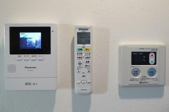 セキュリティ　カラーモニター付きインターホ…?