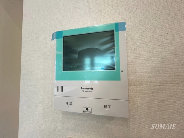 セキュリティ　モニター付きインターホンです！